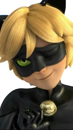 😺 Стикер «Cat Noir - Miraculous» для Telegram