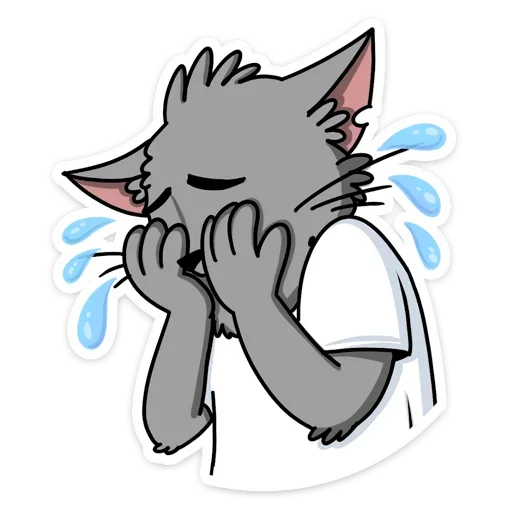 😭 Стикер «Кот Степан ВК» для Telegram