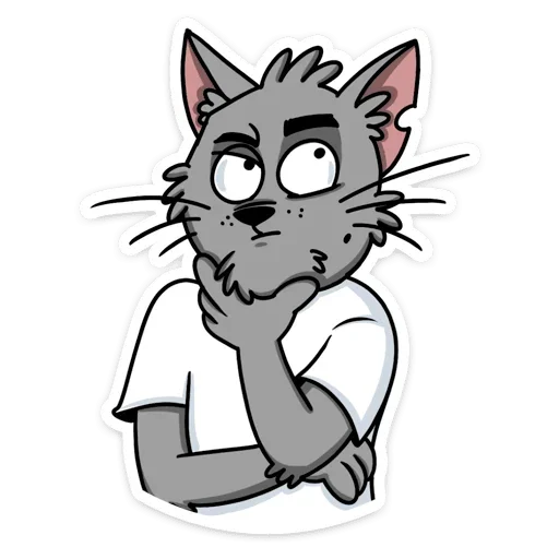 🤔 Стикер «Кот Степан ВК» для Telegram