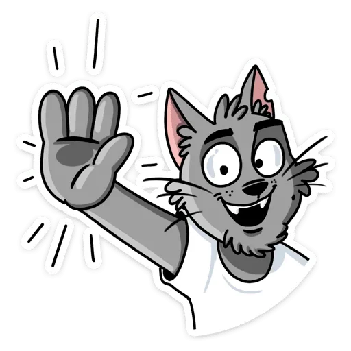 🤚 Стикер «Кот Степан ВК» для Telegram