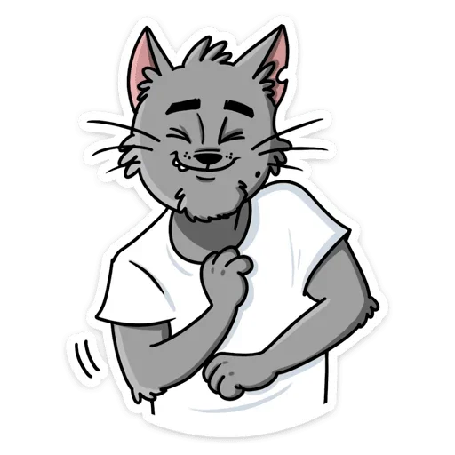 🥳 Стикер «Кот Степан ВК» для Telegram