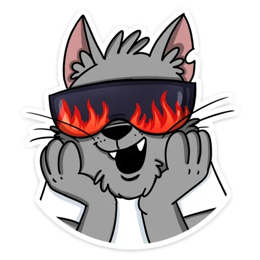 🔥 Стикер «Кот Степан ВК» для Telegram