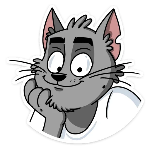 ☺ Стикер «Кот Степан ВК» для Telegram
