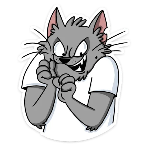 😈 Стикер «Кот Степан ВК» для Telegram