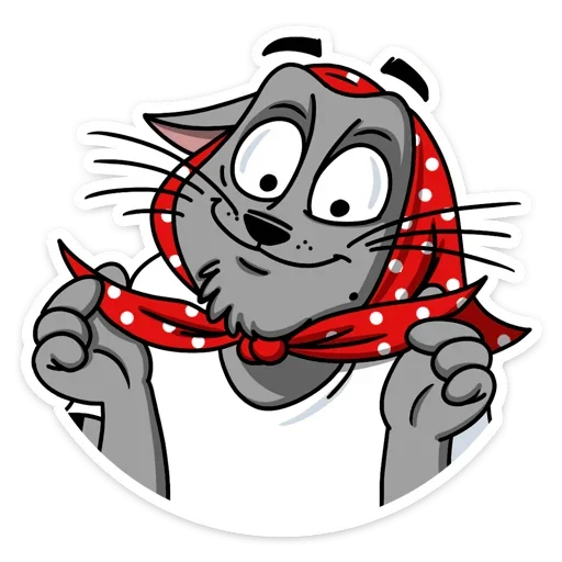 😊 Стикер «Кот Степан ВК» для Telegram
