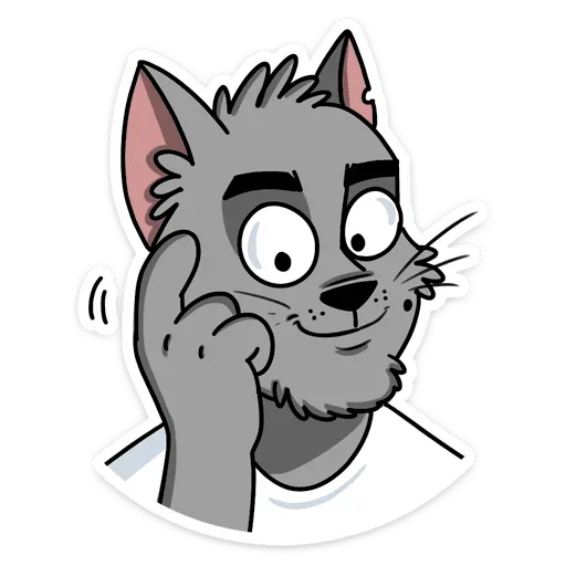 ☺ Стикер «Кот Степан ВК» для Telegram
