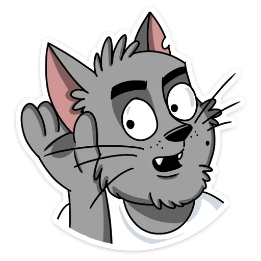 👂 Стикер «Кот Степан ВК» для Telegram