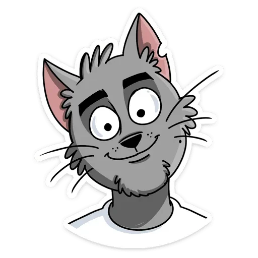 Стикерпак Кот Степан ВК для Telegram — скачать