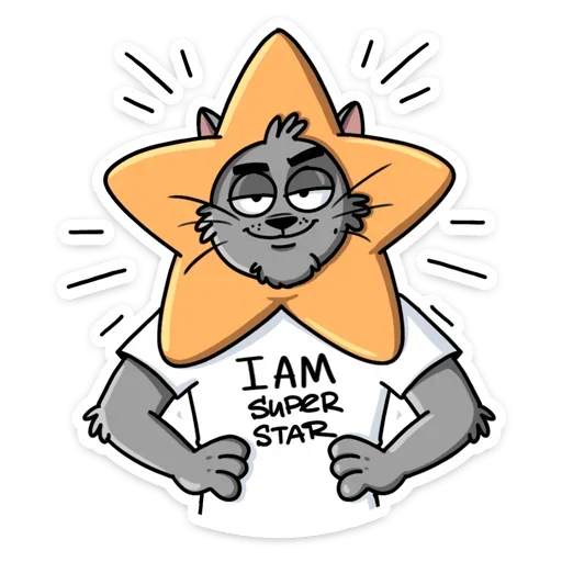 🌟 Стикер «Кот Степан ВК» для Telegram