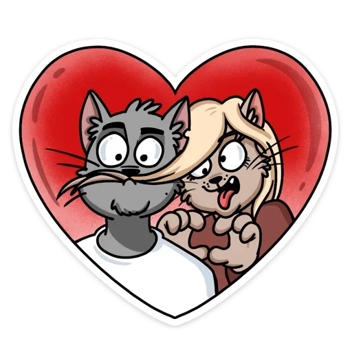 ❤ Стикер «Кот Степан ВК» для Telegram