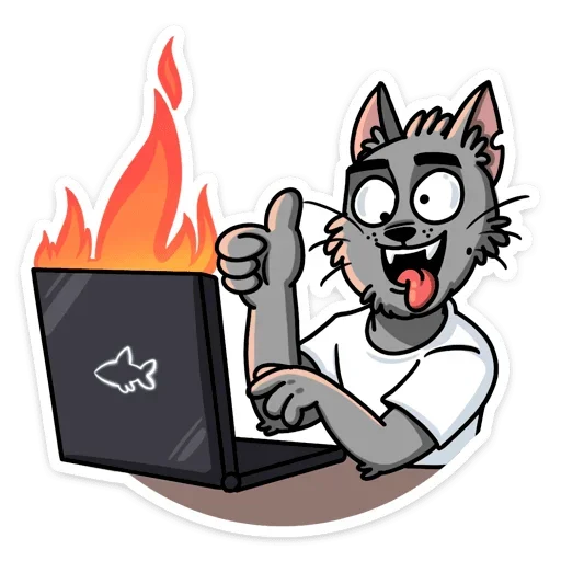 👍 Стикер «Кот Степан ВК» для Telegram