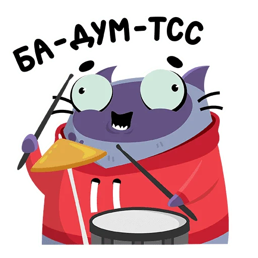 Стикерпак Wasd Cat для Telegram — скачать