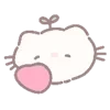 ❤️ Эмодзи «ᡴꪫ Котик» для Telegram