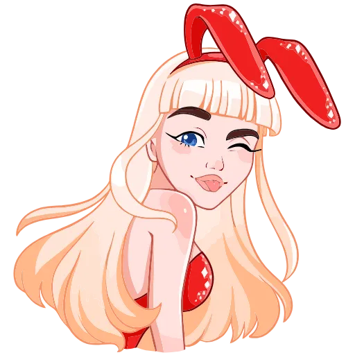 😉 Эмодзи «Каталина Блэк» для Telegram
