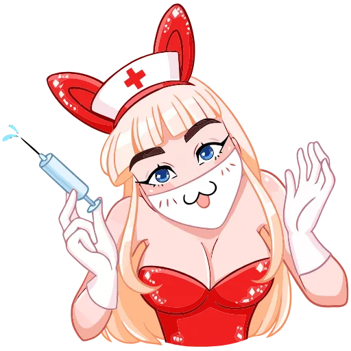 👩‍⚕️ Эмодзи «Каталина Блэк» для Telegram