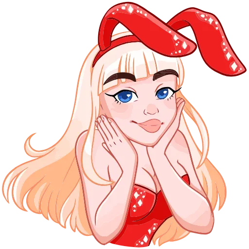 😊 Эмодзи «Каталина Блэк» для Telegram