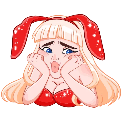😢 Эмодзи «Каталина Блэк» для Telegram