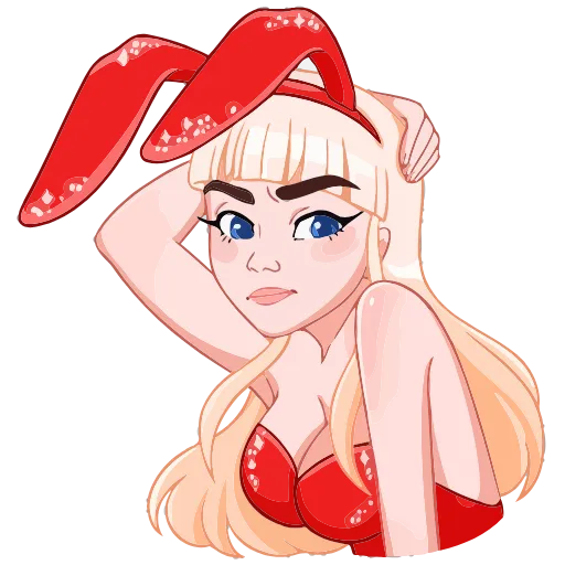 🤨 Эмодзи «Каталина Блэк» для Telegram