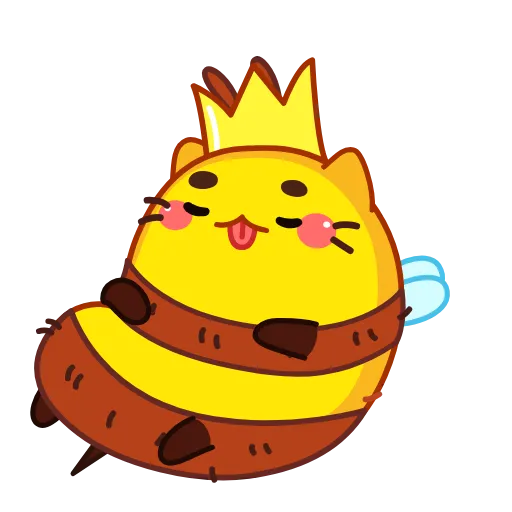 😎 Стикер «CatBee» для Telegram