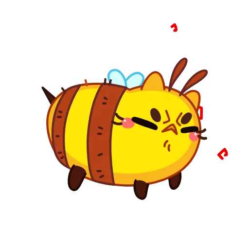 😤 Стикер «CatBee» для Telegram