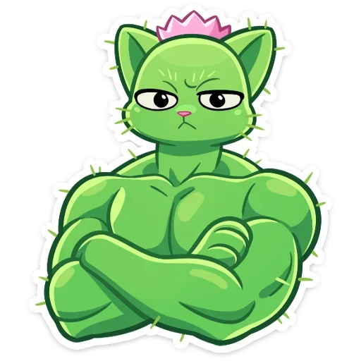 💪 Стикер «Царапка» для Telegram