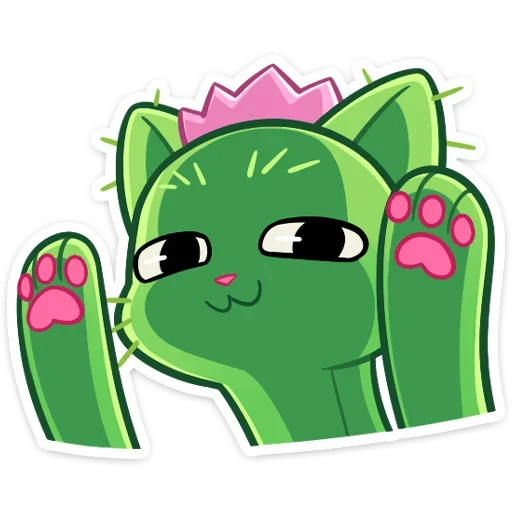 🐾 Стикер «Царапка» для Telegram