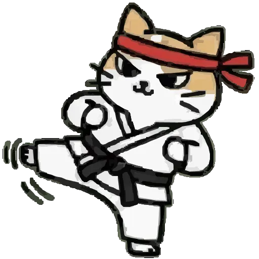🥋 Эмодзи «Рыжий к» для Telegram