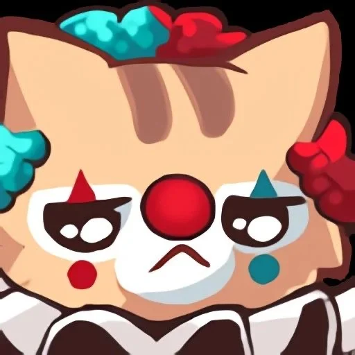 🤡 Стикер «Cutecaaat» для Telegram
