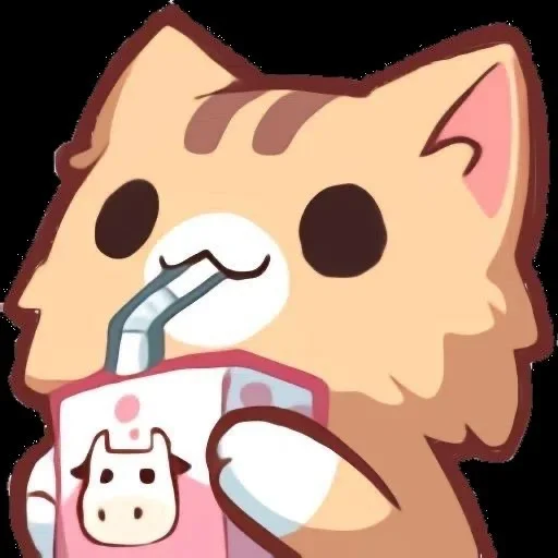 🧃 Стикер «Cutecaaat» для Telegram
