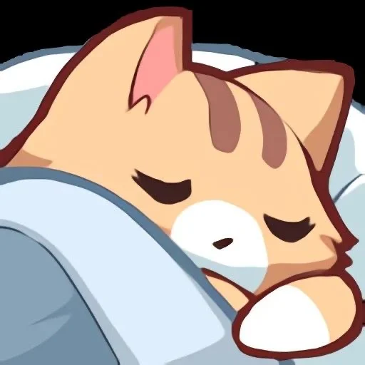 💤 Стикер «Cutecaaat» для Telegram