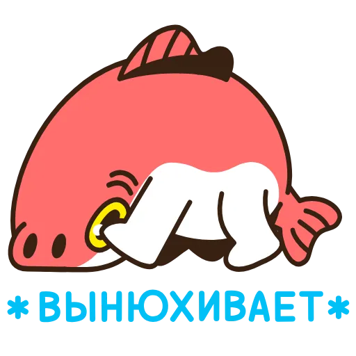 🐽 Стикер «Котокарп Гектор» для Telegram