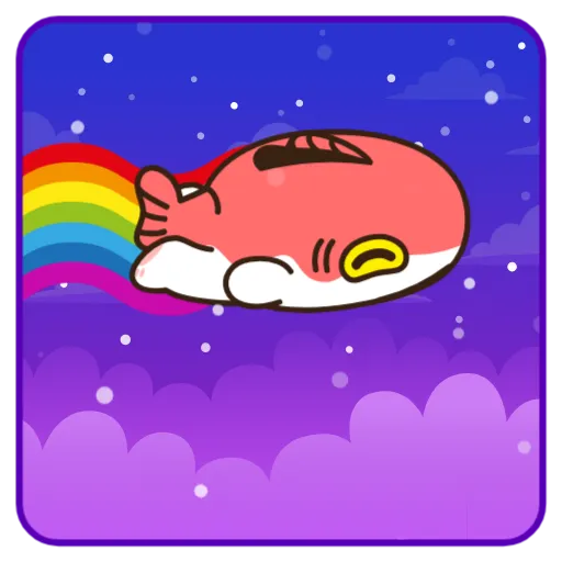 🐠 Стикер «Котокарп Гектор» для Telegram
