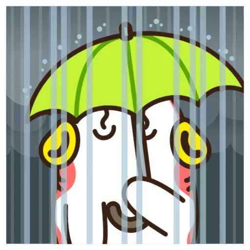 ☔️ Стикер «Котокарп Гектор» для Telegram