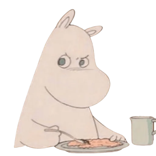 😖 Стикер «Moomins» для Telegram