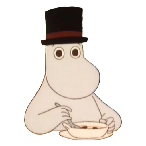 😶 Стикер «Moomins» для Telegram