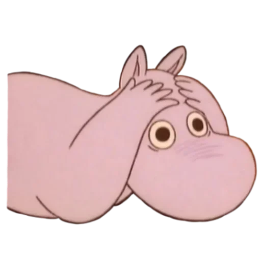 😨 Стикер «Moomins» для Telegram