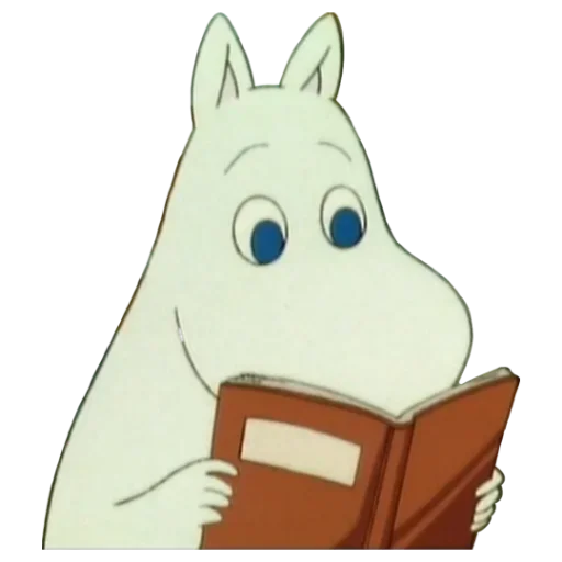 📖 Стикер «Moomins» для Telegram