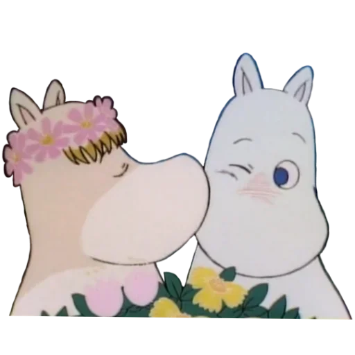 😘 Стикер «Moomins» для Telegram