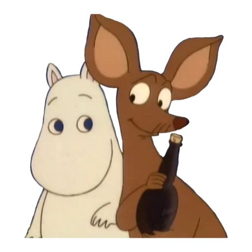 🍺 Стикер «Moomins» для Telegram