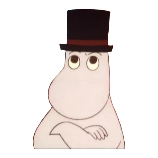 🤨 Стикер «Moomins» для Telegram