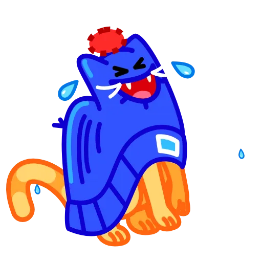 Стикерпак A Cat in a Hat для Telegram — скачать