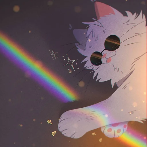Стикерпак Cat Kaisen-1 ‍⬛ для Telegram — скачать