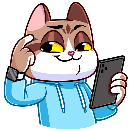 Стикерпак Котэус для Telegram