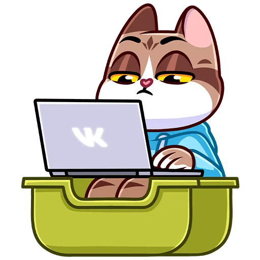 👨‍💻 Стикер «Котэус» для Telegram
