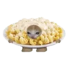 🤥 Эмодзи «Cat on food» для Telegram