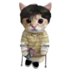 🤓 Эмодзи «Cat on food» для Telegram