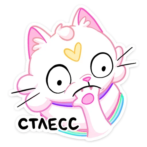 😳 Стикер «Котострофа» для Telegram
