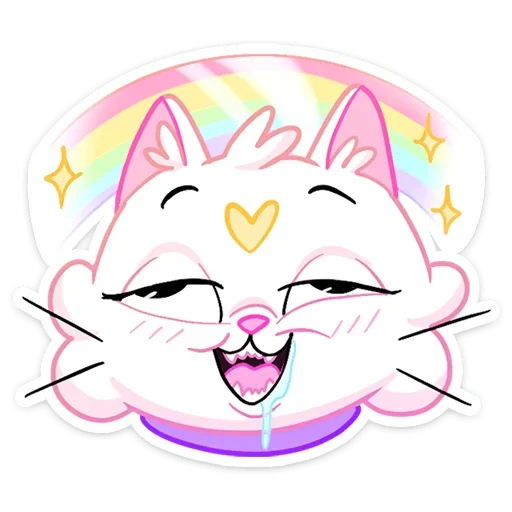 🤤 Стикер «Котострофа» для Telegram