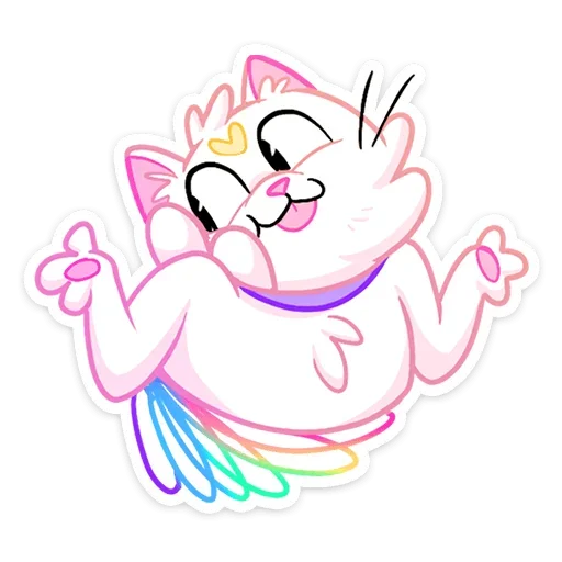 🤷‍♂️ Стикер «Котострофа» для Telegram