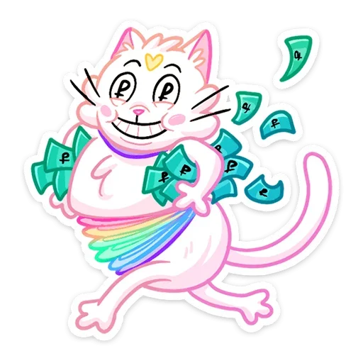 💰 Стикер «Котострофа» для Telegram